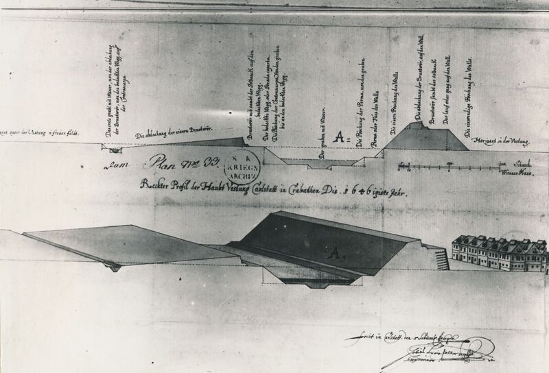 Karlovac - Nacrt iz 1646. godine