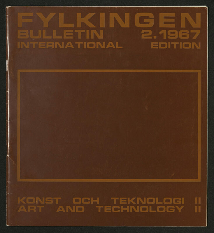 Fylkingen bulletin: international edition, no.2(1967)