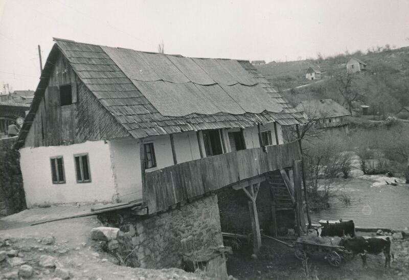 Rastoke (Slunj) - Kuća, bočno i ulazno pročelje