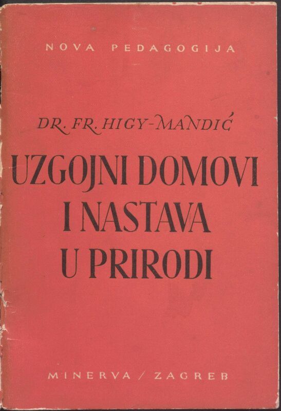 Uzgojni domovi i nastava u prirodi