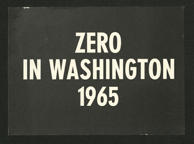 Zero in Washington 1965