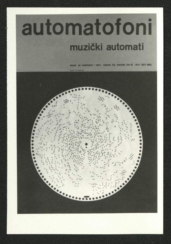 Fotografija - plakat izložbe - Automatofoni - muzički automati