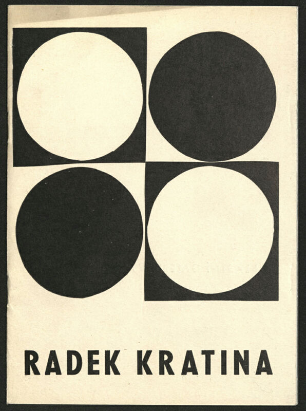 Radek Kratina: Objekty a variabily, 1963-1966