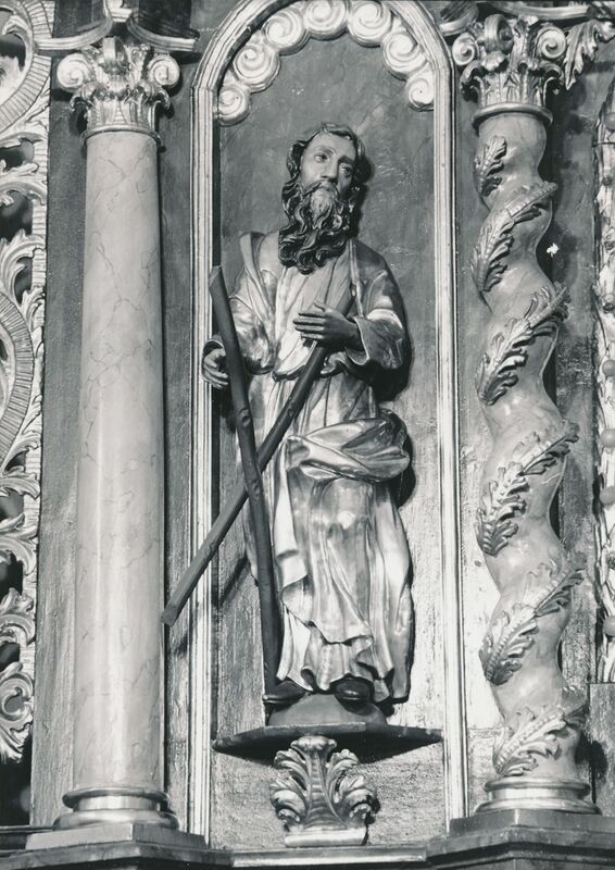 Sveti Petar Mrežnički (Duga Resa) - Župna crkva sv. Petra, glavni oltar, detalj