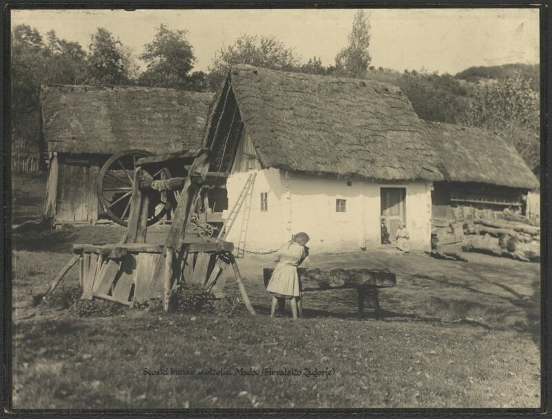 Seoski bunar u okolici Mača (Hrvatsko zagorje)