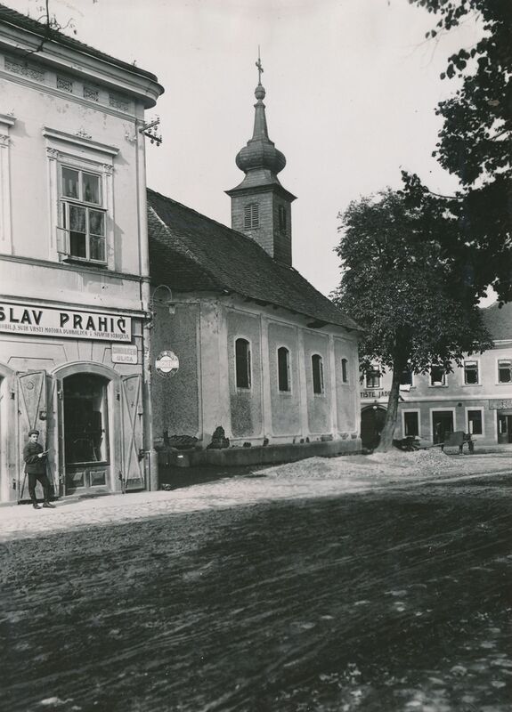 Karlovac - Kapelica sv. Barbare i kuća Prahić