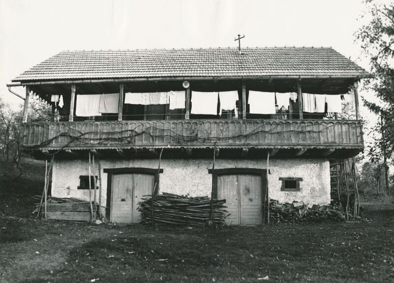 Jasenovica (Ribnik) - Tradicijska kuća, zapadno pročelje