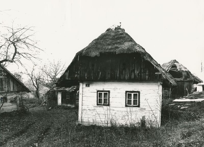 Žakanje - Tradicijska kuća, zapadno pročelje