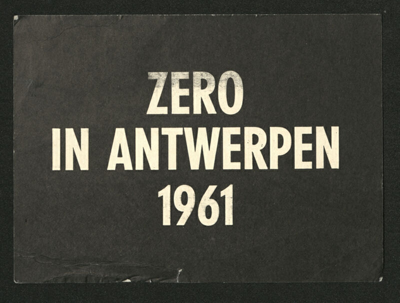 Zero in Antwerpen 1961