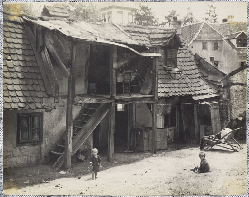 Zagreb 1924. - loši stanovi. Tkalčićeva ul. 46