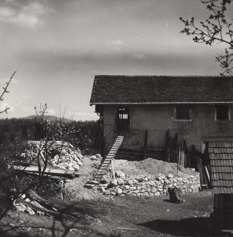 Brlog Ozaljski (Kamanje) - Stari grad, pročelje