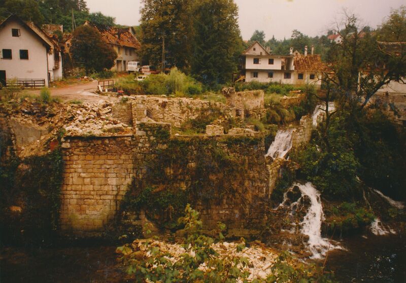 Rastoke (Slunj) - Pogled na naselje