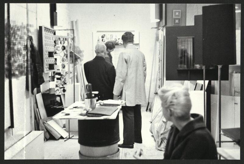 Fotografija - atelier Grav, foto: Ivan Picelj - Georges Vantongerloo i Waldemar Cordeiro, Le Parc s leđa