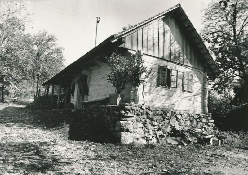 Sršići (Ozalj) - Tradicijska kuća, ulazno pročelje