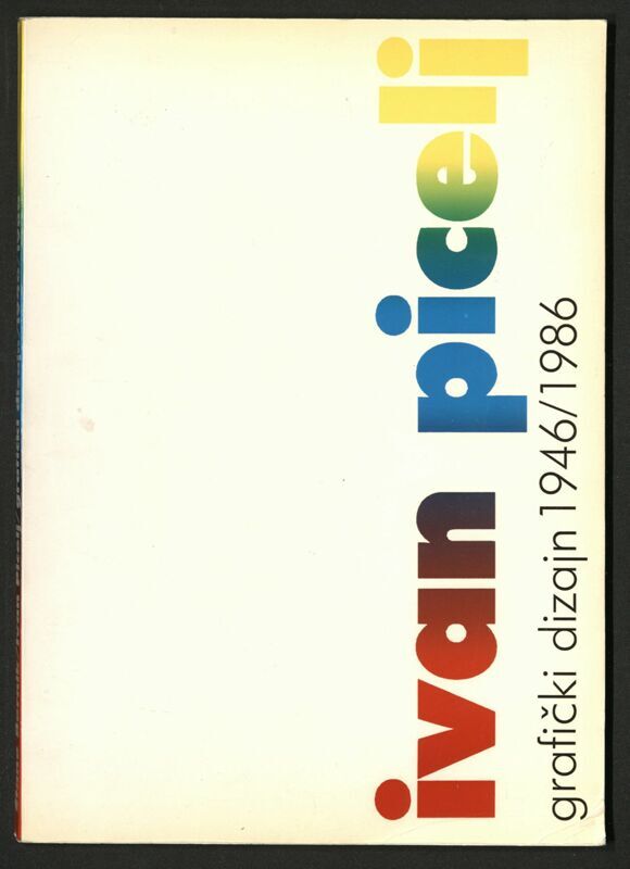 Korice knjige - Ivan Picelj - grafički dizajn 1946/1986