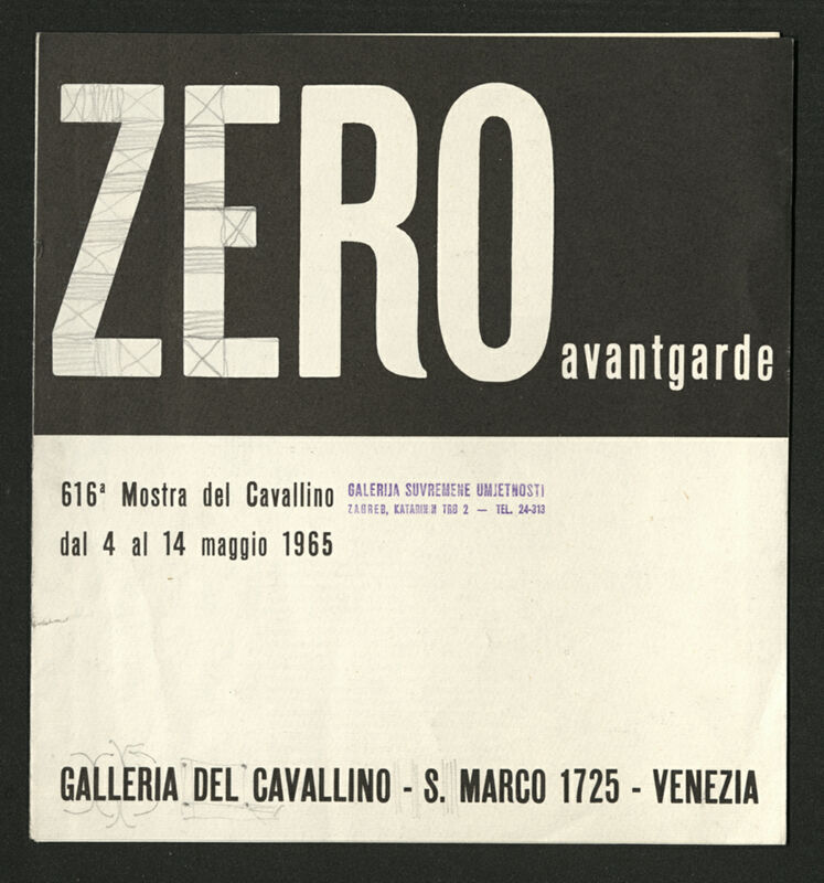 Zero avantgarde: 616a Mostra del Cavallino