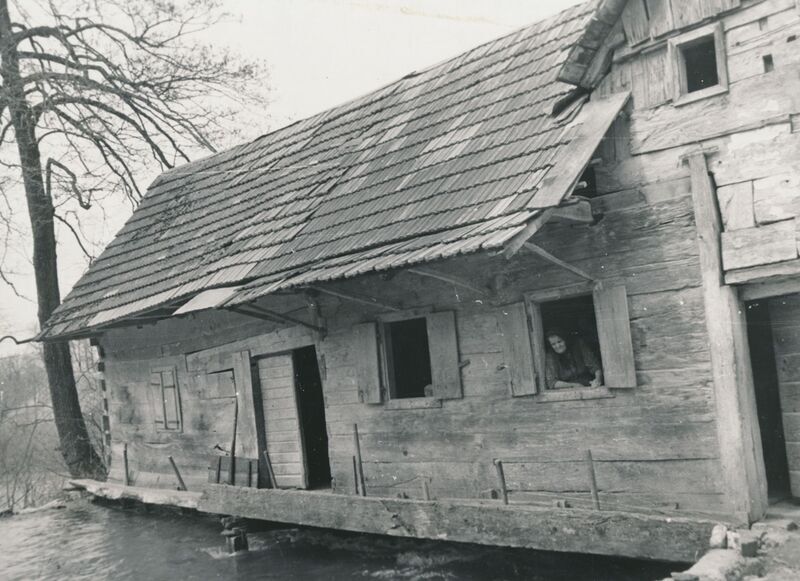 Rastoke (Slunj) - Mlinica, južno pročelje