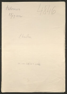 Šalamun, Stjepan, 30.8.1893. Policijski karton