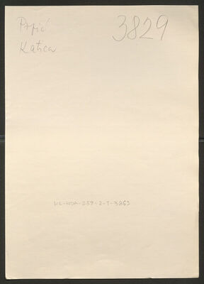 Prpić, Katica, 13.10.1916. Policijski karton