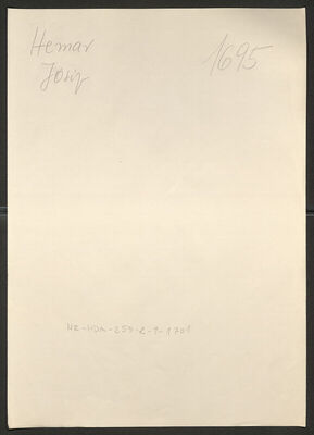 Hemar, Josip, 24.8.1910. Policijski karton