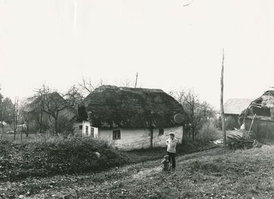 Žakanje -Tradicijska kuća, bočno pročelje