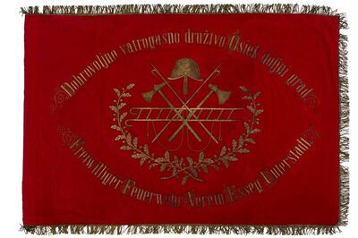 Zastava Dobrovoljnog vatrogasnog društva - Donji grad