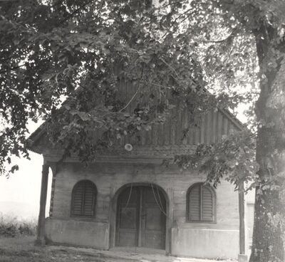 Donji Hruševec - Kapela sv. Ivana Krstitelja, glavno pročelje