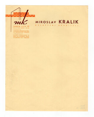 MIROSLAV KRALIK ovlašteni graditelj