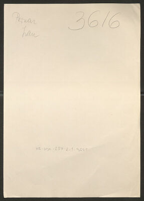 Pernar, Ivan, 15.5.1920. Policijski karton