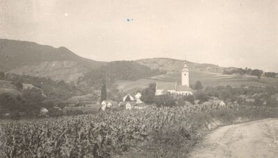 Remetinec - Crkva Blažene Djevice Marije, situacija