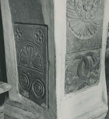 Sveti Križ (Budinščina) - Crkva Majke Božje Žalosne (Crkva sv. Križa), unutrašnjost, detalj