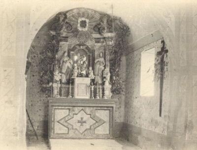 Mateško Selo (Generalski Stol) - Kapela sv. Jurja, svetište