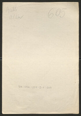 Brilli, Albin, 10.3.1911. Policijski karton