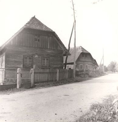 Ruča - Tradicijske kuće, ulična pročelja