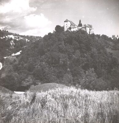 Slavetić - Dvorac Oršić, pogled sa zapada