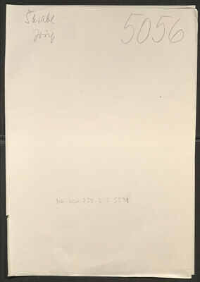 Škrabl, Josip, 22.2.1903. Policijski karton