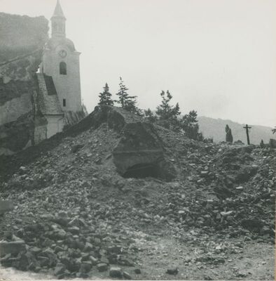 Ivanec - Stari grad, srušeno stubište