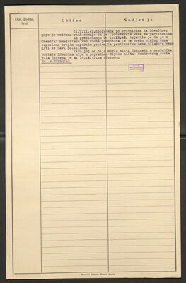 Šolčić, Marica, 1915. Policijski karton