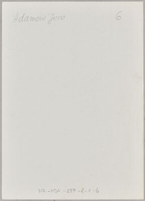 Adamović, Jovo, 18.12.1913. Policijski karton