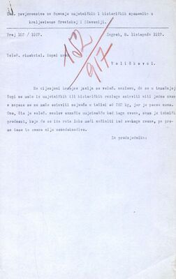 Veliškovci (Belišće), rekvizicija zvona