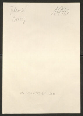 Jelenić, Borivoj, 23.9.1921. Policijski karton