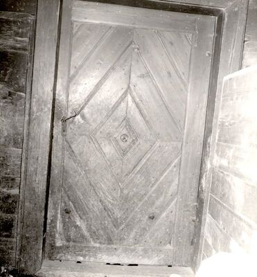 Cvetković Brdo - Tradicijska kuća, vrata