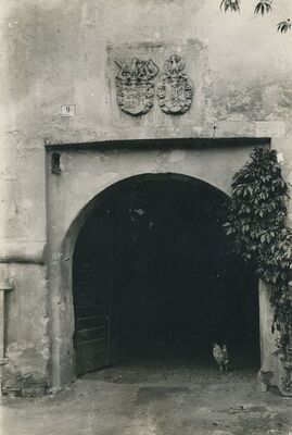 Varaždin - Stari grad, ulaz u prvu kulu