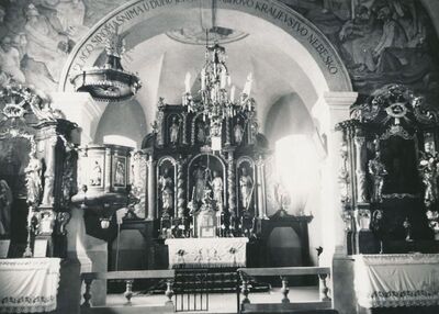 Sveti Petar Mrežnički (Duga Resa) - Župna crkva sv. Petra, unutrašnjost