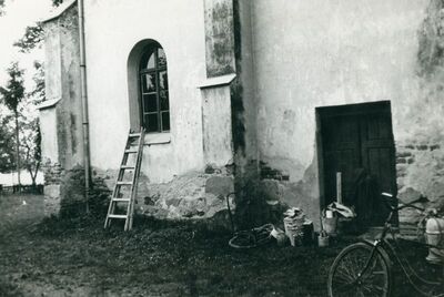 Novoselec - Kapela sv. Vida, dio južnog pročelja