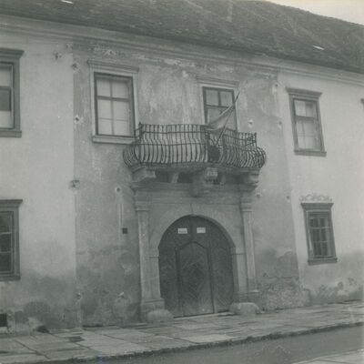 Varaždin - palača Sermage, portal