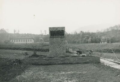 Gornje Jesenje (Jesenje) - Spomenik NOB-e, situacija