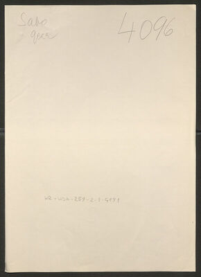 Sabo, Geza, 23.8.1907. Policijski karton