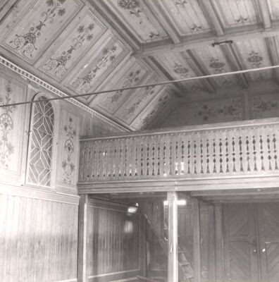 Gustelnica - Crkva sv. Antuna Padovanskog, pjevalište