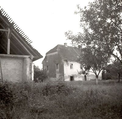 Cerje - Kurija župnog dvora, glavno pročelje